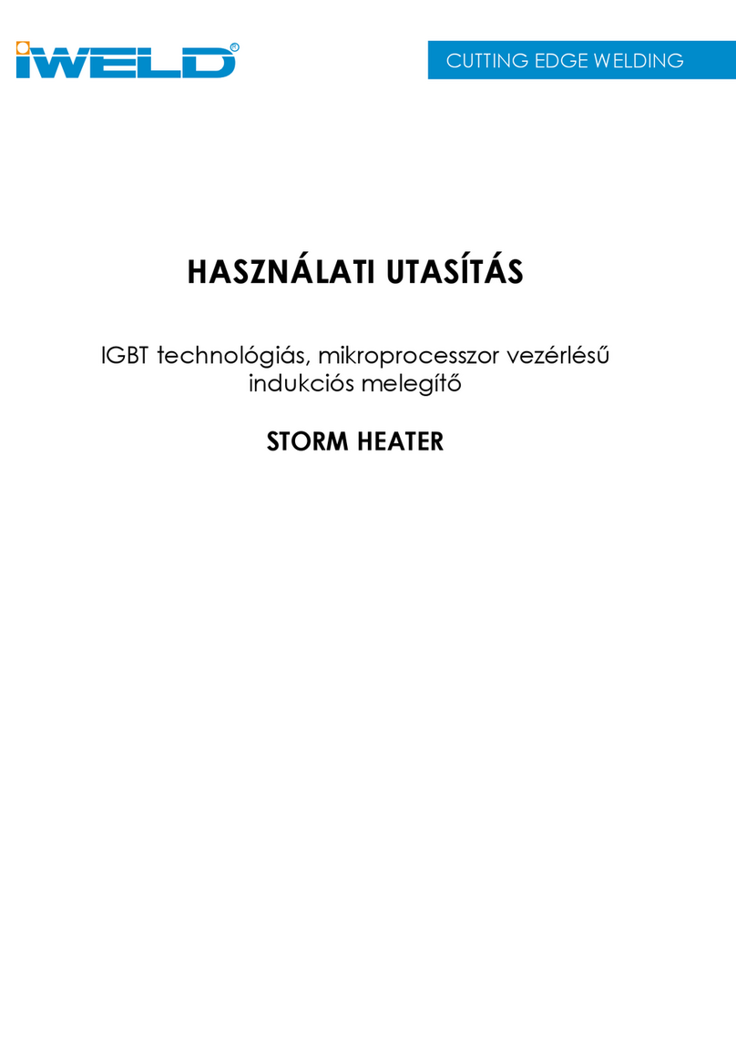 iWeld STORM HEATER user manual