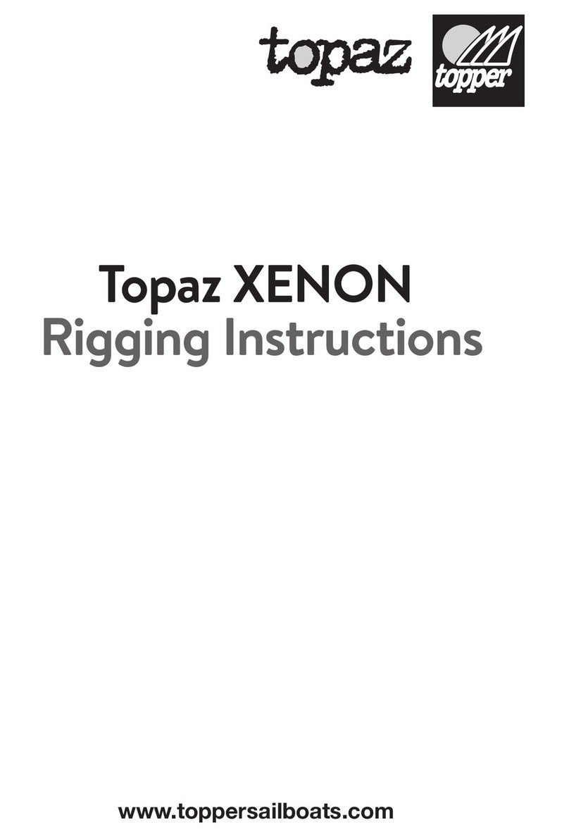 Topper TOPAZ XENON Rigging instructions