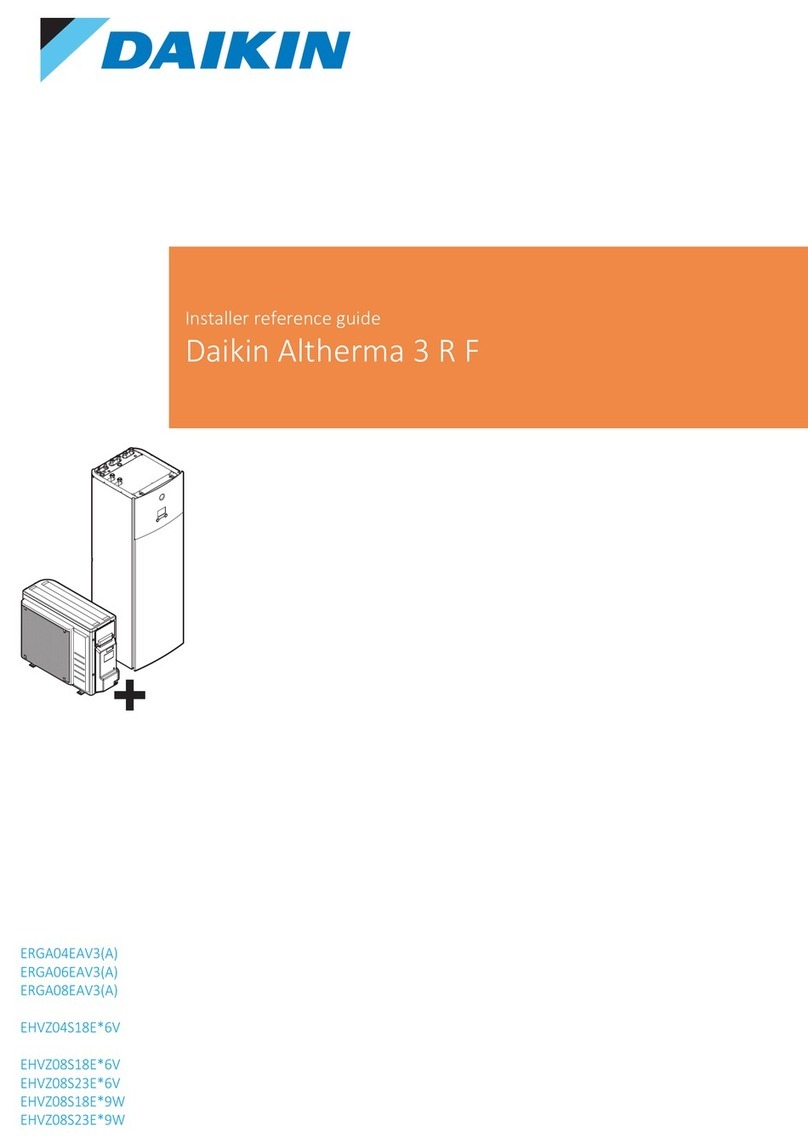 Daikin Altherma 3 R F EHVZ04S18E 6V Series How to use