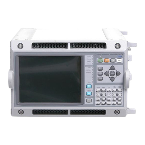 Agilent Technologies OmniBER J7230A Installation and verification manual Agilent Technologies OmniBER J7230A Installation and verification manual