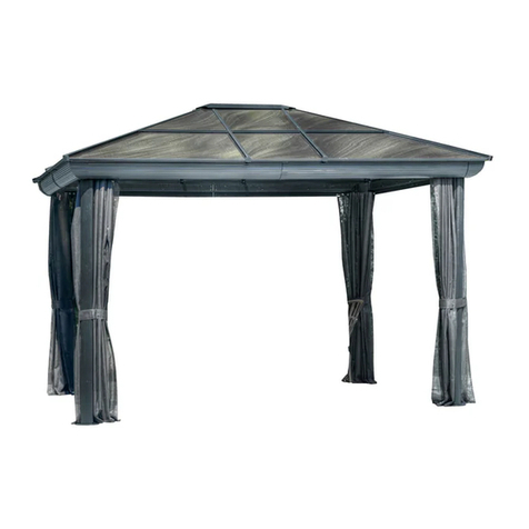 Gazebo penguin 43202-22 User manual