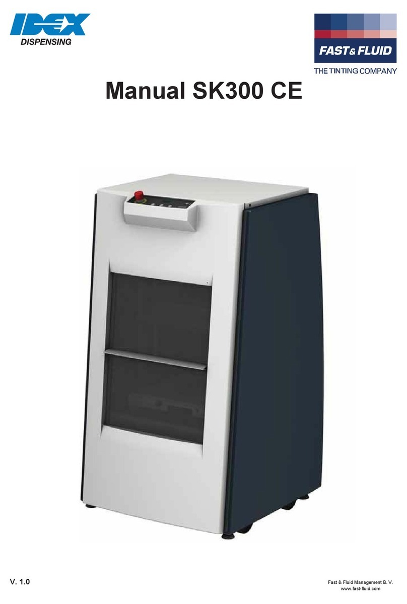 Idex FAST&FLUID SK300 CE manual