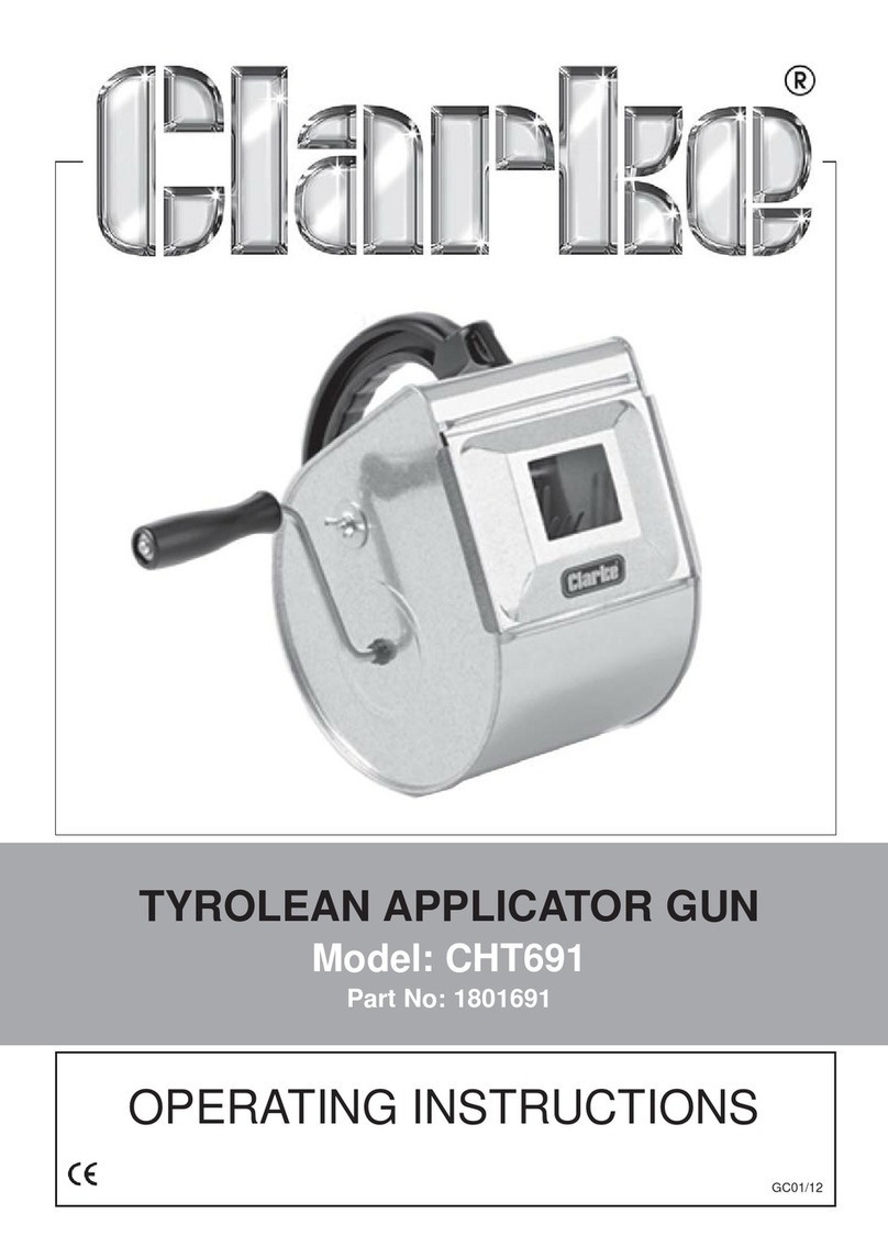 Clarke CHT691 User manual