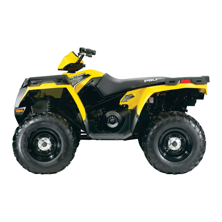 Polaris Sportsman 800 EFI 4x4 2012 User manual
