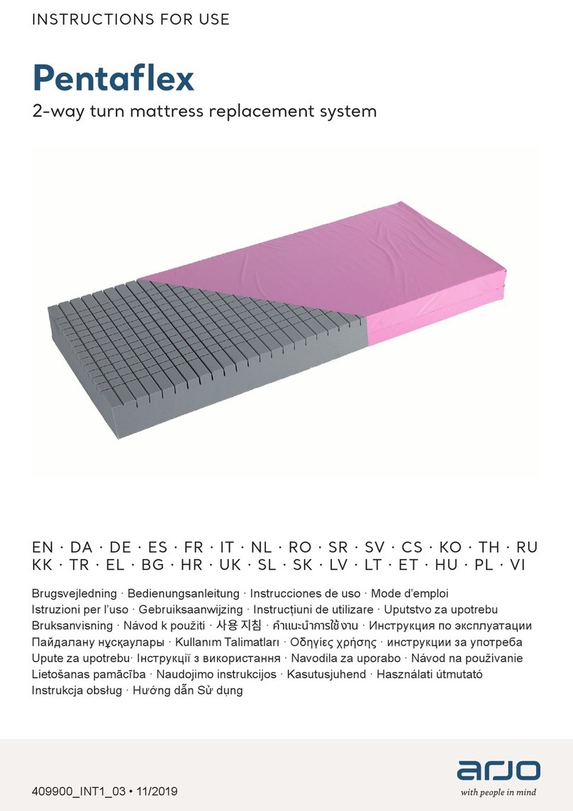 Arjo Pentaflex MR Acute User manual
