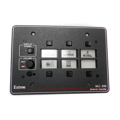 Extron electronics MLC 206 Backlight Replacement Guide