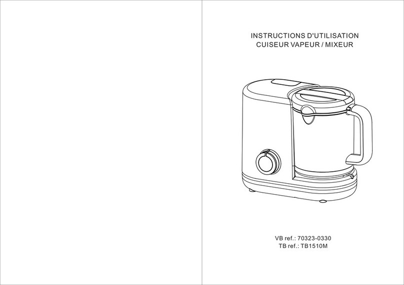 VERTBAUDET Magic Cooker Instructions for use