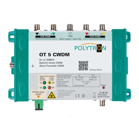 Polytron OT 5 CWDM User manual