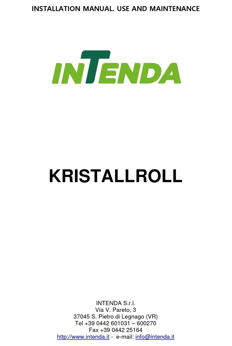 Intenda KRISTALLROLL installation manual