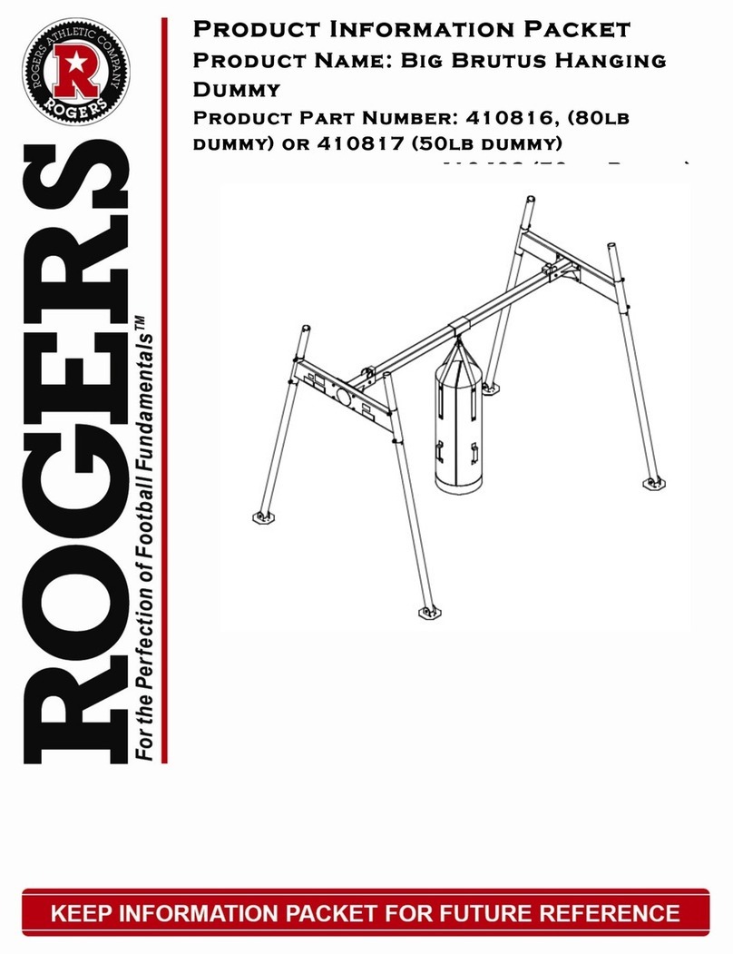 Rogers Big Brutus Hanging Dummy User manual