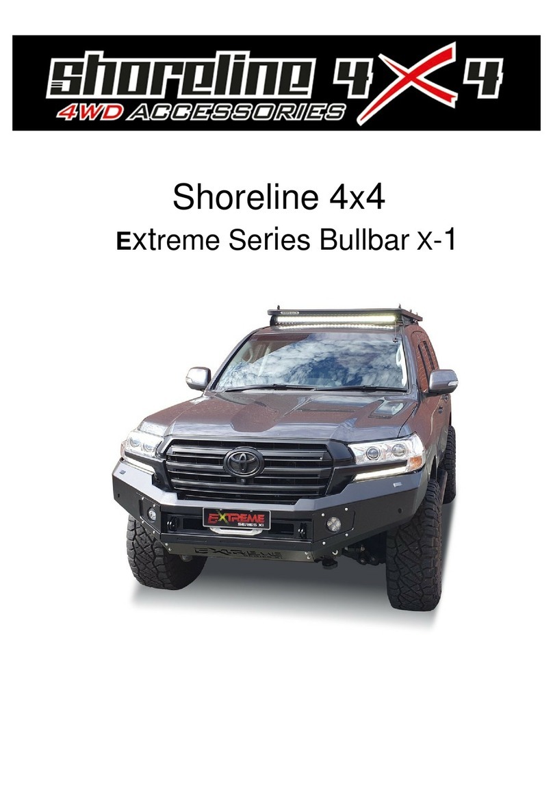Shoreline 4x4 Extreme Series Fitting instructions