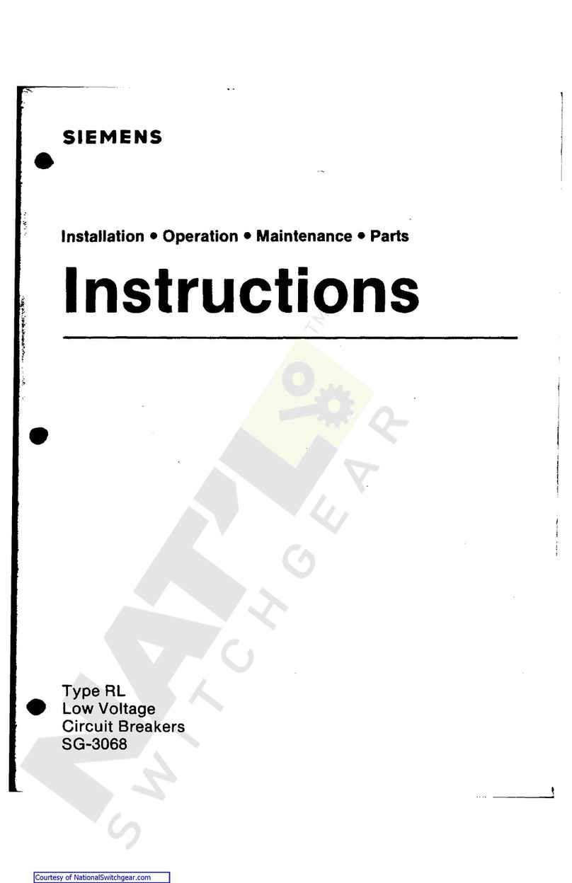 Siemens RL User manual