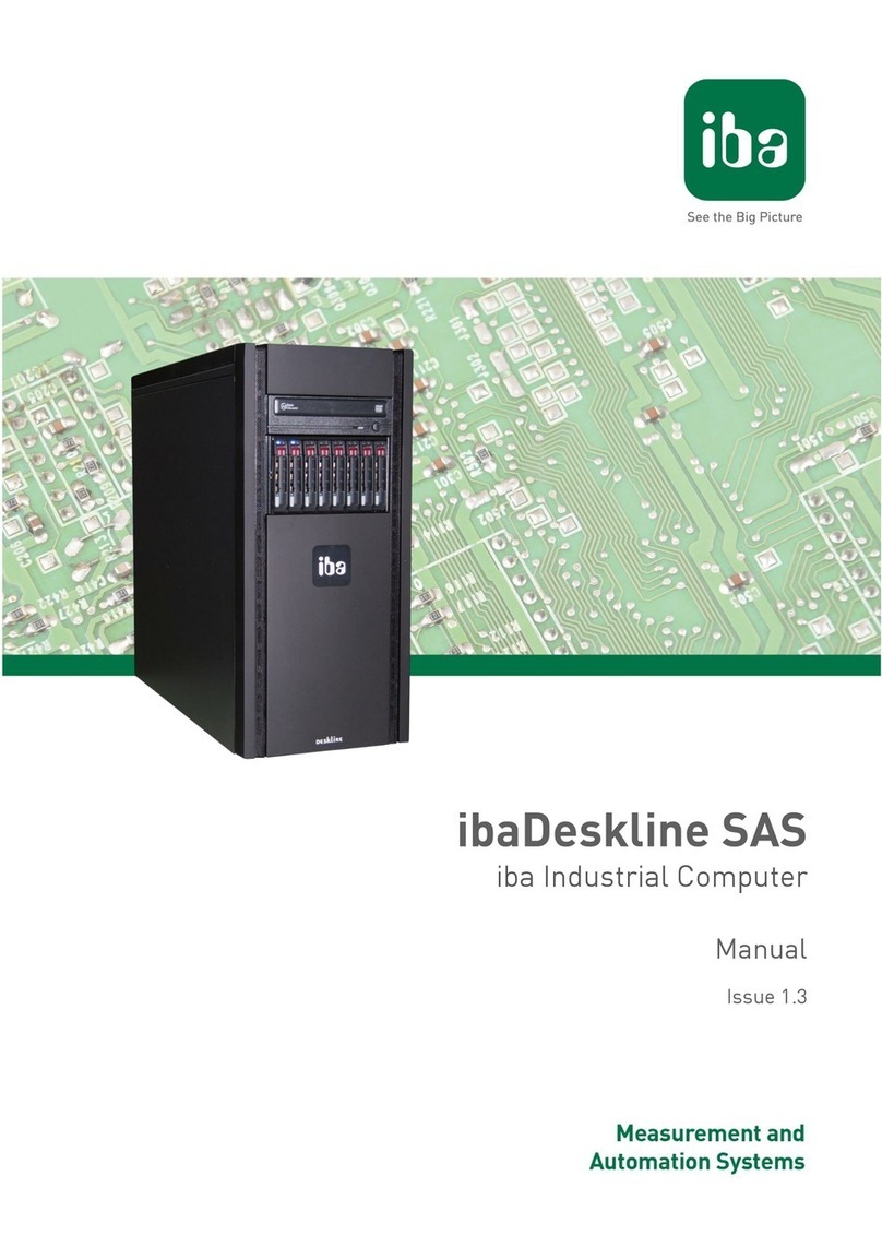 IBA ibaDeskline SAS User manual