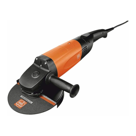 Fein WSg 20-180 User manual Fein WSg 20-180 User manual