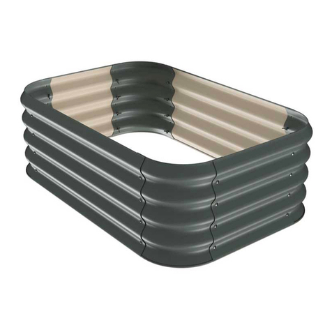 Stratco CORRUGATED GARDEN BED KIT User manual Stratco CORRUGATED GARDEN BED KIT User manual