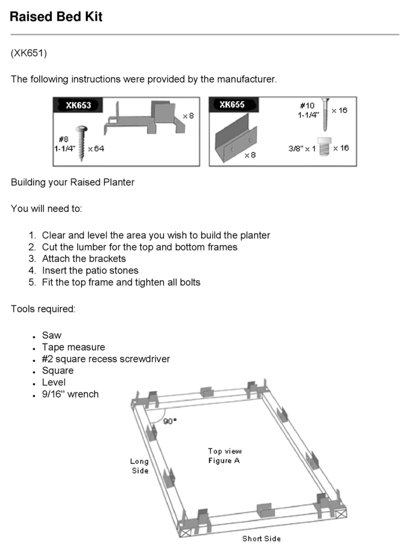 Lee Valley Tools XK651 manual