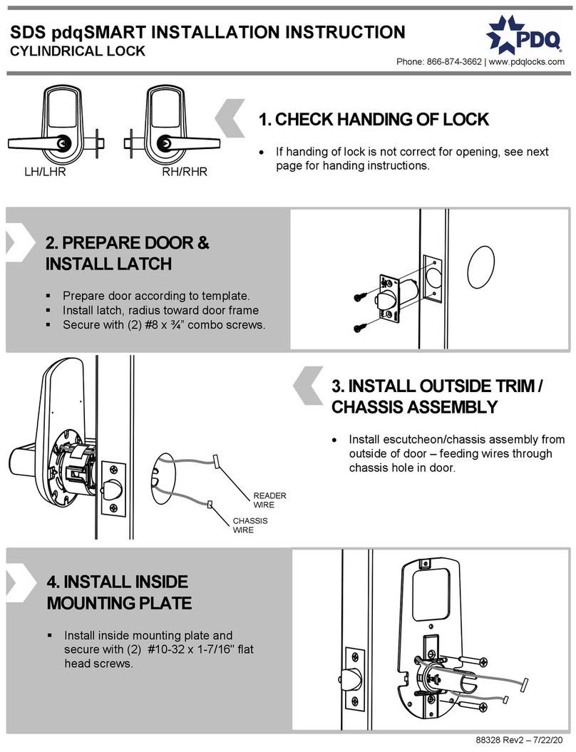 PDQ pdqSMART SDS User manual