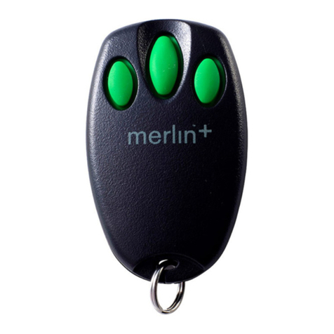 EAST COAST MERLIN BLUE BUTTON Coding Instructions