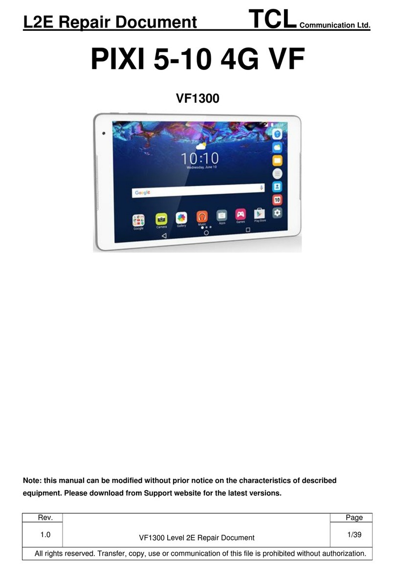 TCL PIXI 5-10 4G VF Repair Document