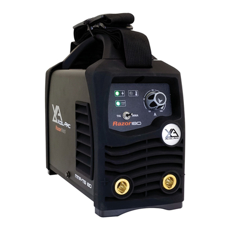 Xcel-Arc Razor Weld ARC180 User manual