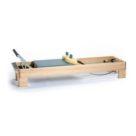 Balanced Body Ron Fletcher Reformer User manual