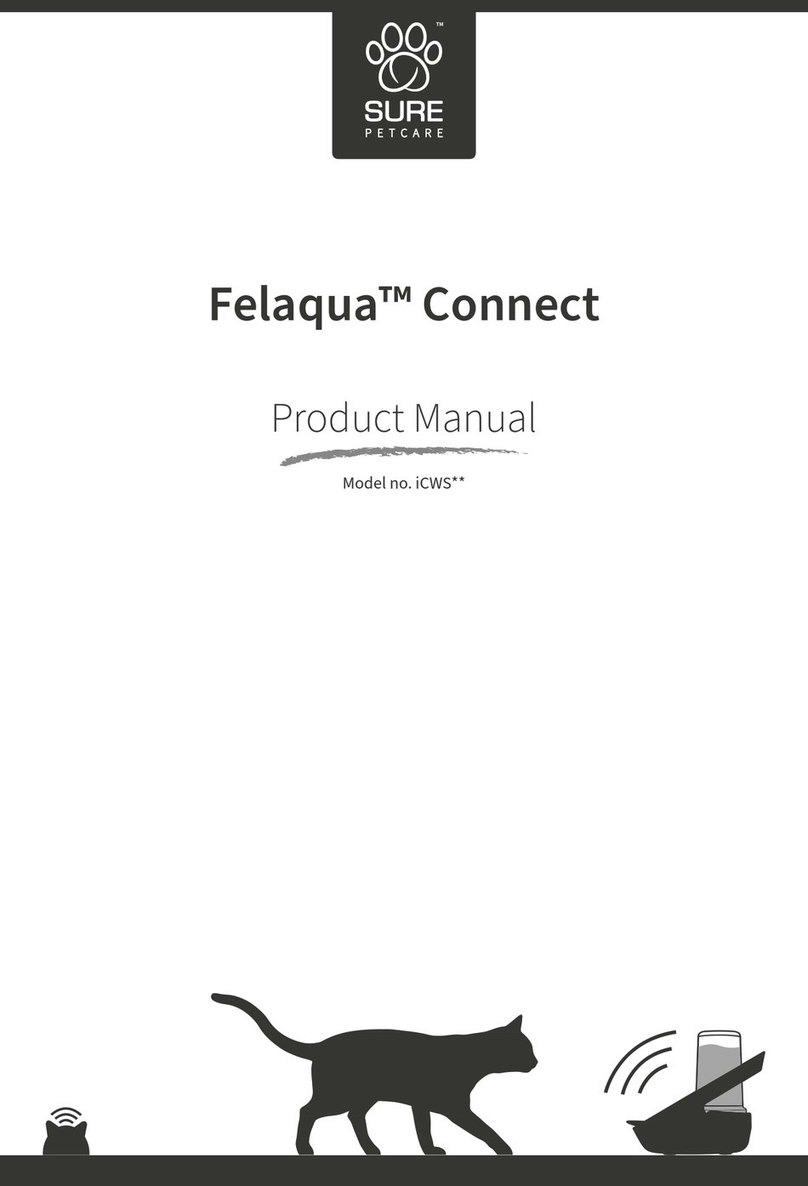 SURE petcare Felaqua Connect product manual