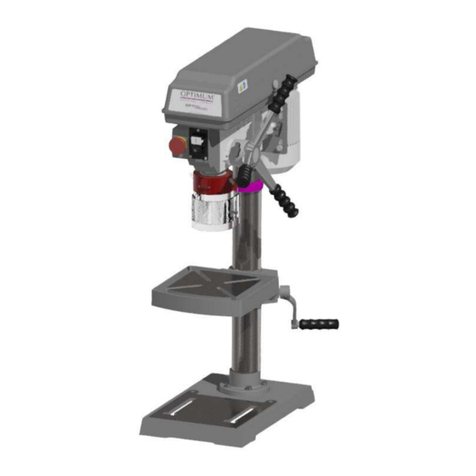 OPTIMUM Maschinen OPTidrill B17Pro basic operating manual