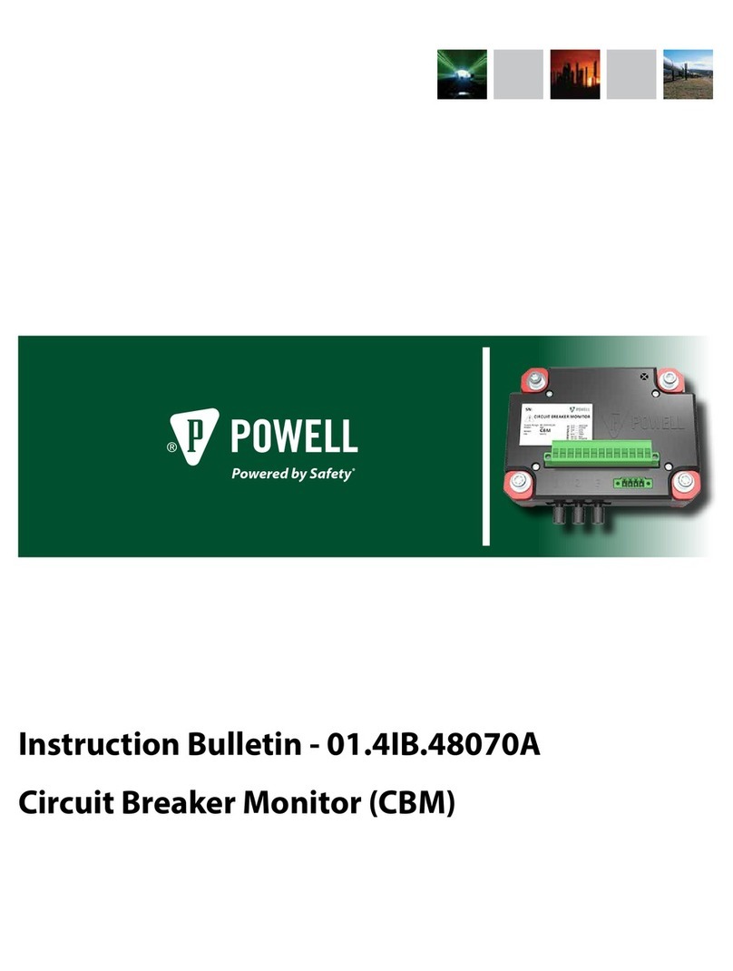 Powell CBM User manual