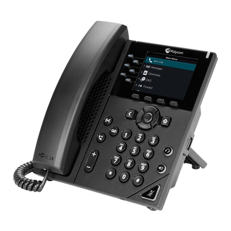 Polycom VVX 3 Series User manual
