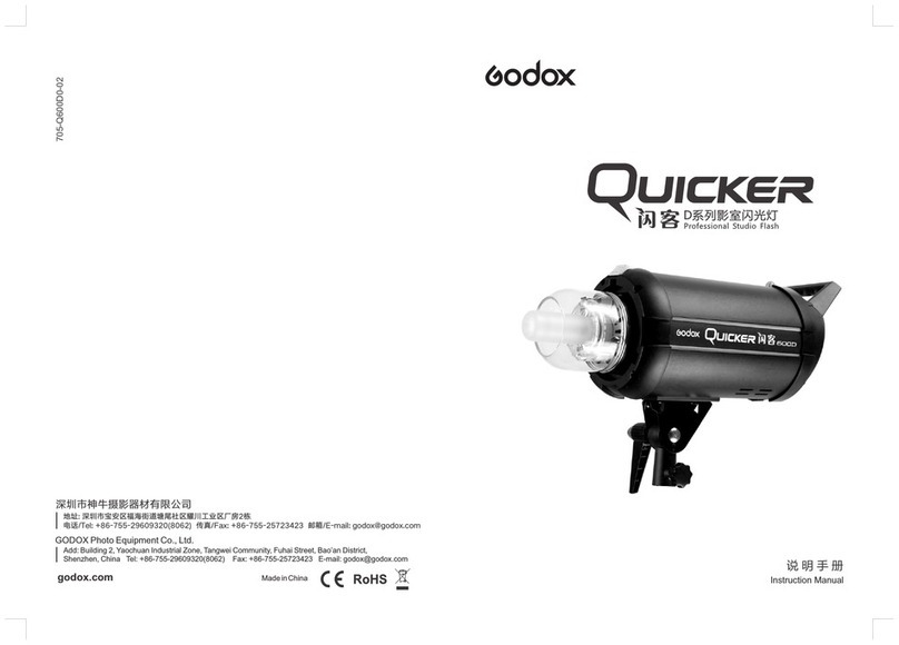 Godox Quicker300D instruction manual