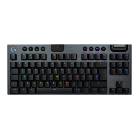 Logitech LIGHTSPEED G915 TKL User manual