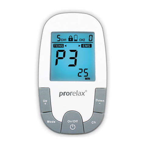 Prorelax SUPER DOU plus operating instructions