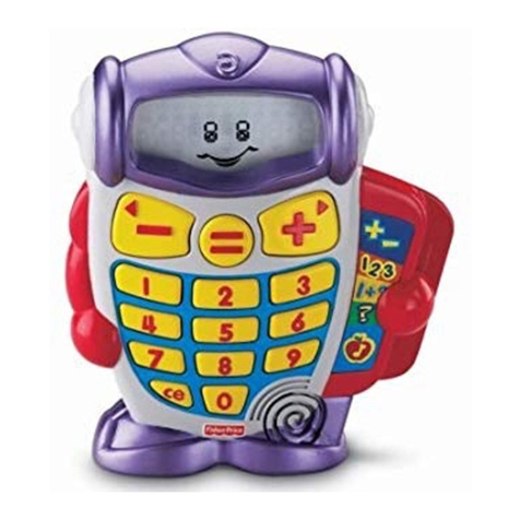 Fisher-Price Fun2Learn CalcuBot quick start guide