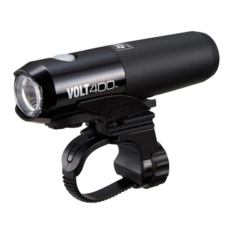 Cateye Volt400 Duplex manual