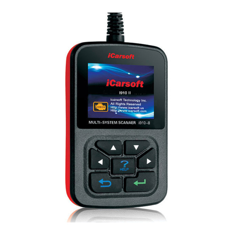 iCarsoft i910-II User manual