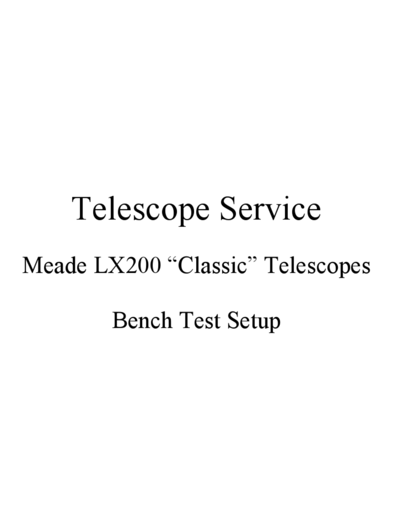 Meade LX200 CLASSIC Assembly instructions
