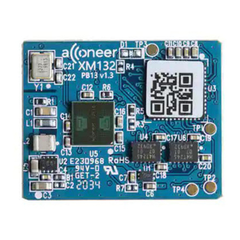 Acconeer XE132 user guide