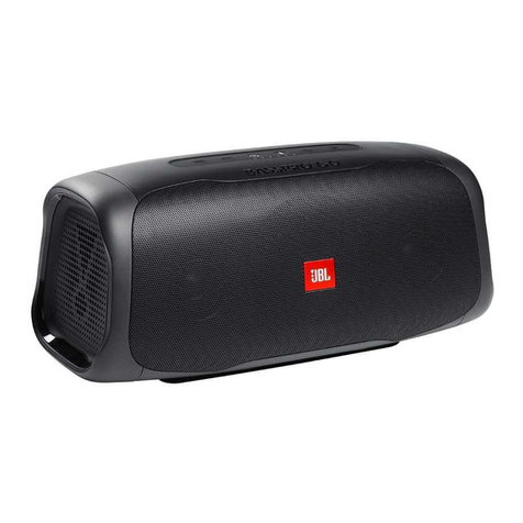 Harman JBL BassPro Go User manual