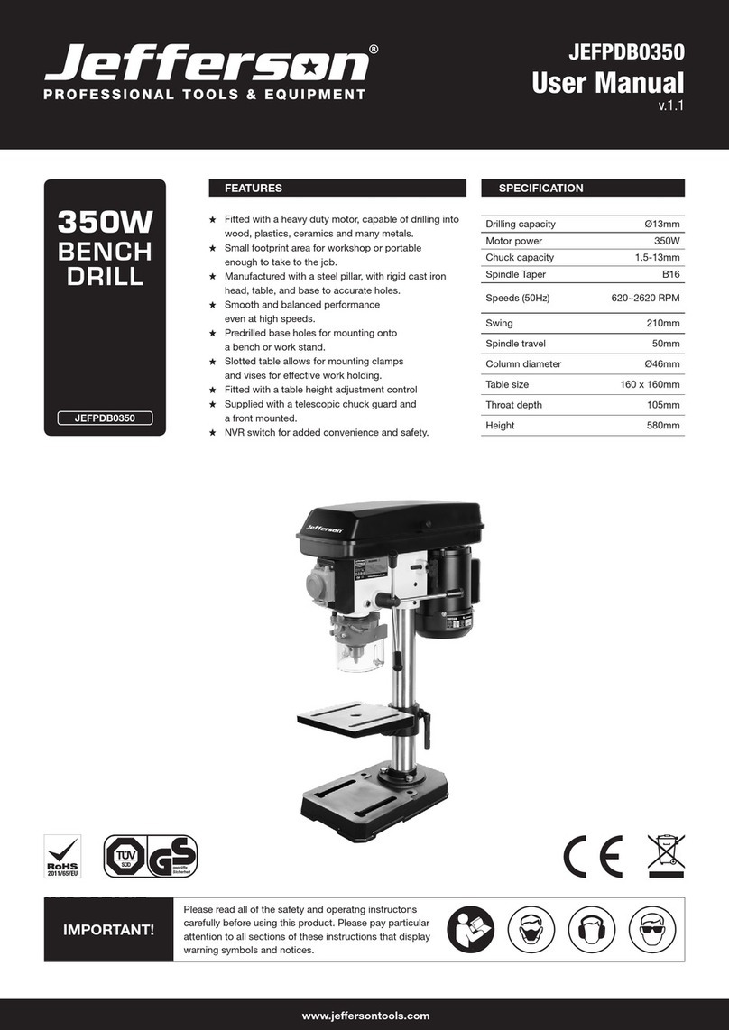 Jefferson JEFPDB0350 user manual