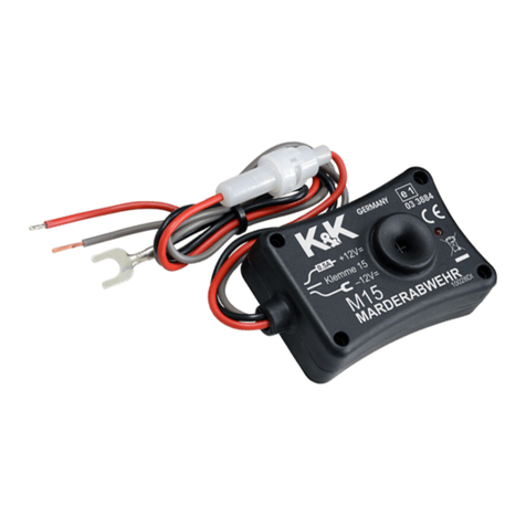 K&K M15 manual
