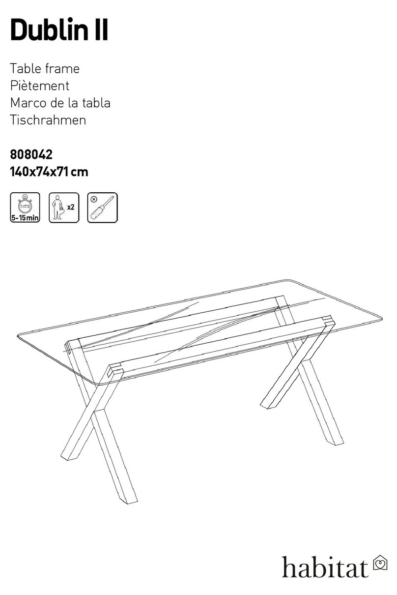 Habitat Dublin II 808042 manual