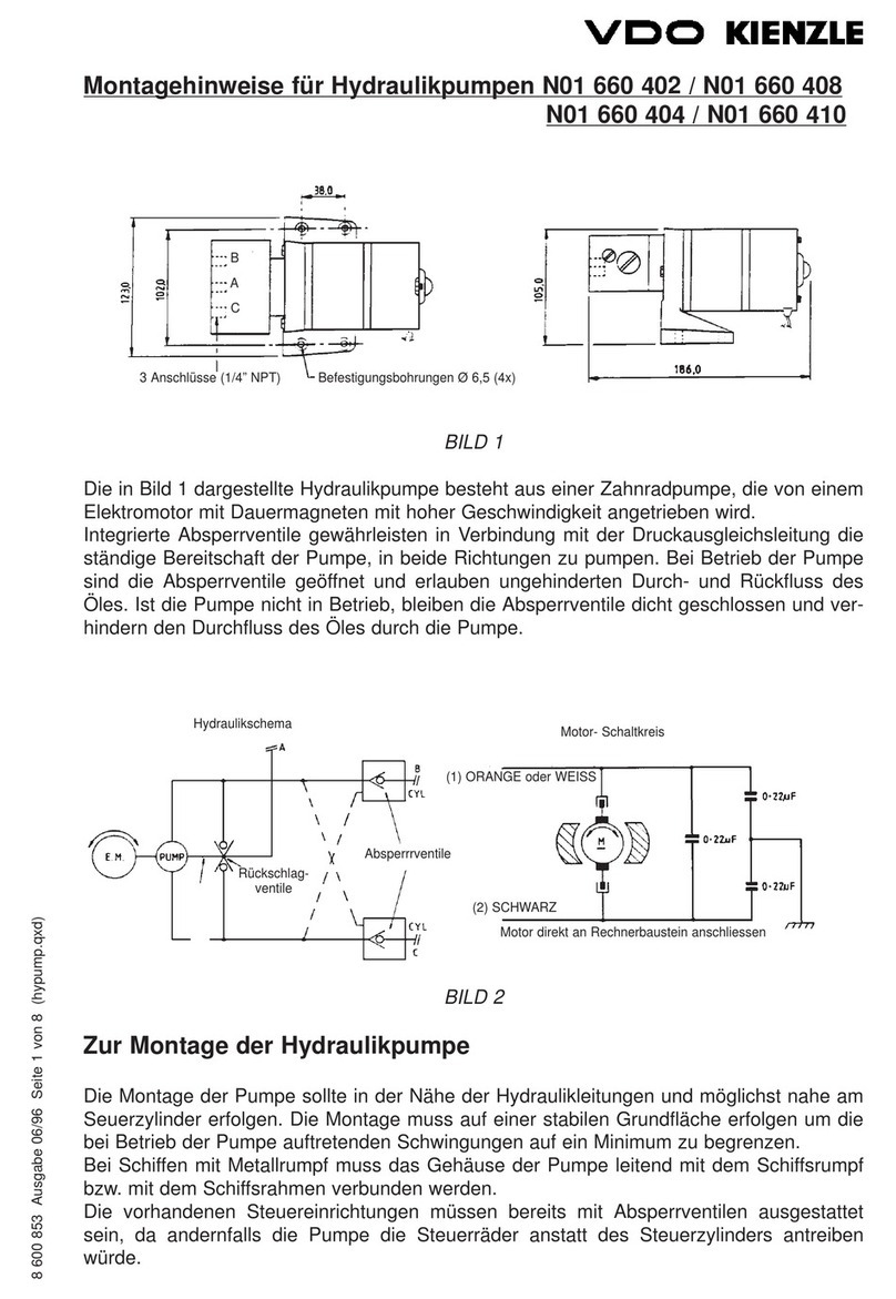 KIENZLE VDO installation instructions