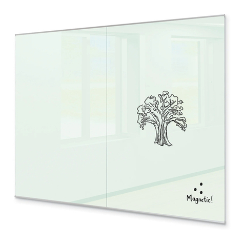 Mooreco Unity Glass Wall Assembly instructions