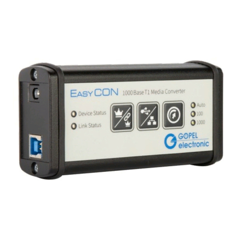 Goepel Easy CON-1000Base-T1 manual