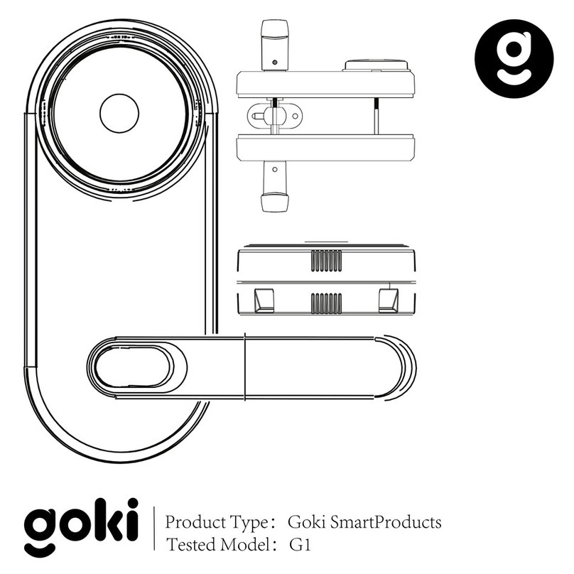 goki SmartProducts G1 manual