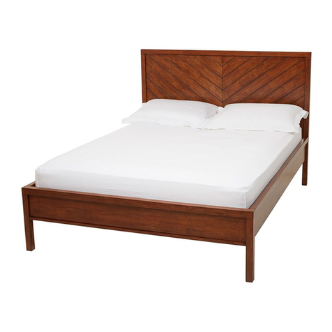 feather&black Maya Parquet King Bed Assembly instructions feather&black Maya Parquet King Bed Assembly instructions