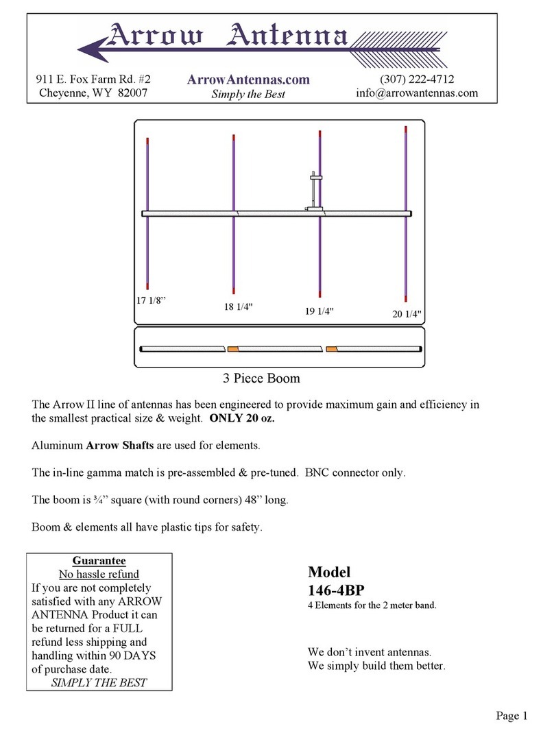 Arrow Antenna II Series manual