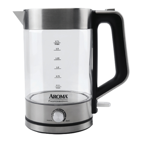 Aroma AWK-165M instruction manual