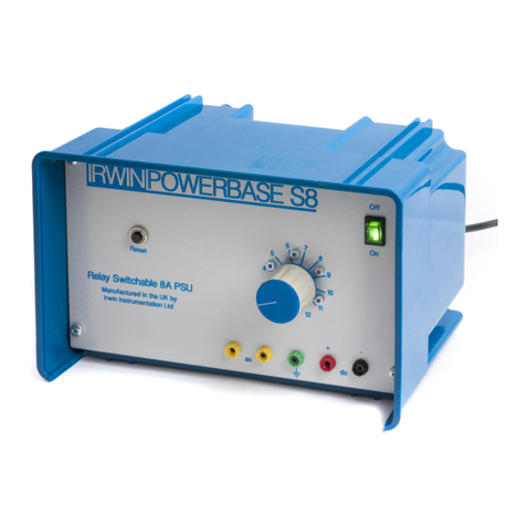 Irwin Powerbase S8 User manual