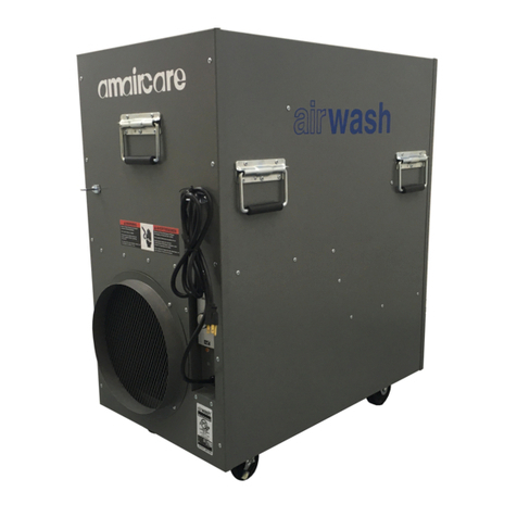 Amaircare Airwash MultiPRO BOSS Operating and maintenance manual